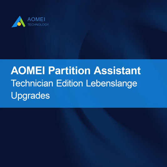 AOMEI Partition Assistant Technician Edition Lifetime Upgrades