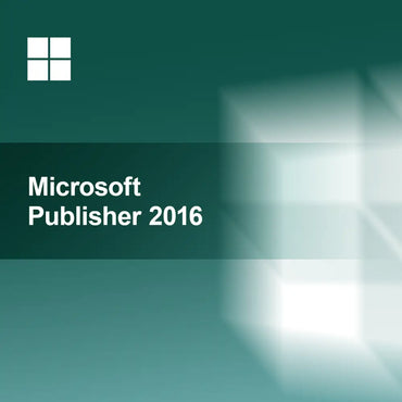 Microsoft Publisher 2016