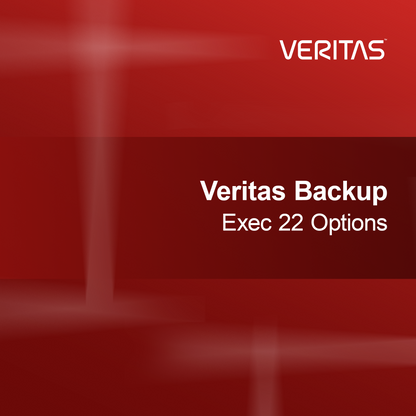 Veritas Backup Exec 22 Options